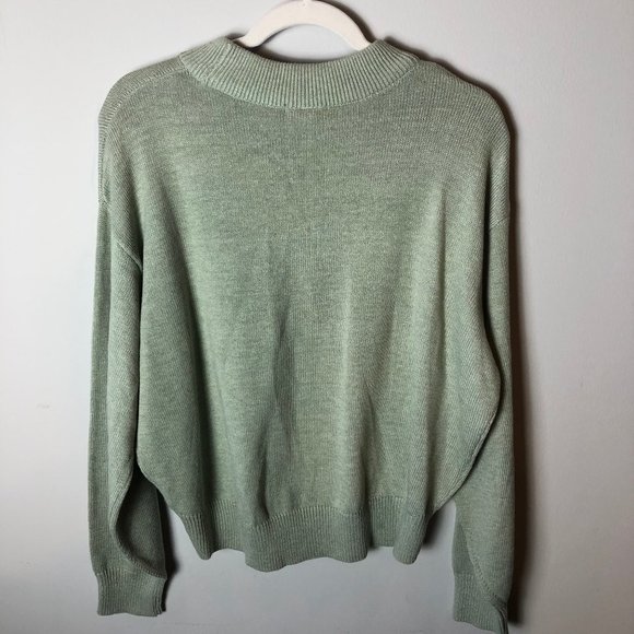 H&M (M) green oversized sweater - Picture 2 of 4